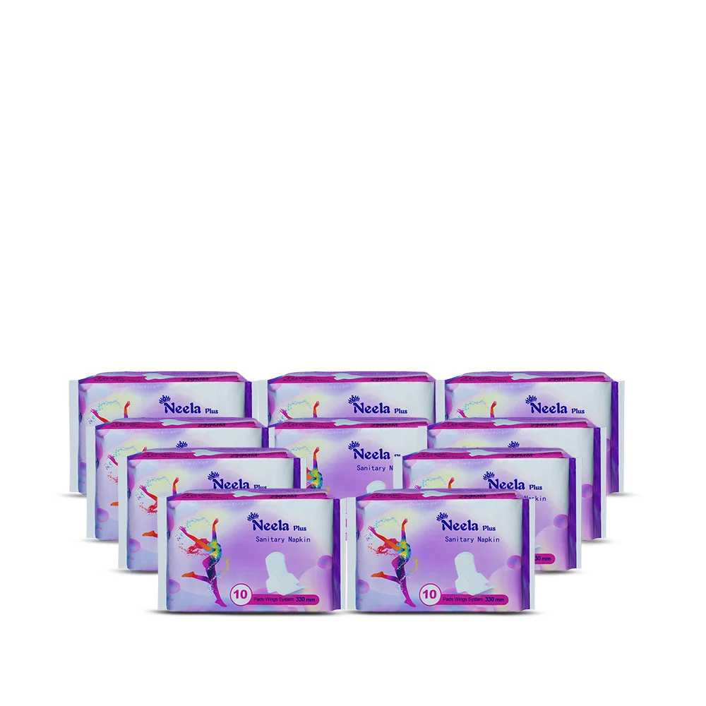 Neela Plus Sanitary Napkin - 10 Pack Combo